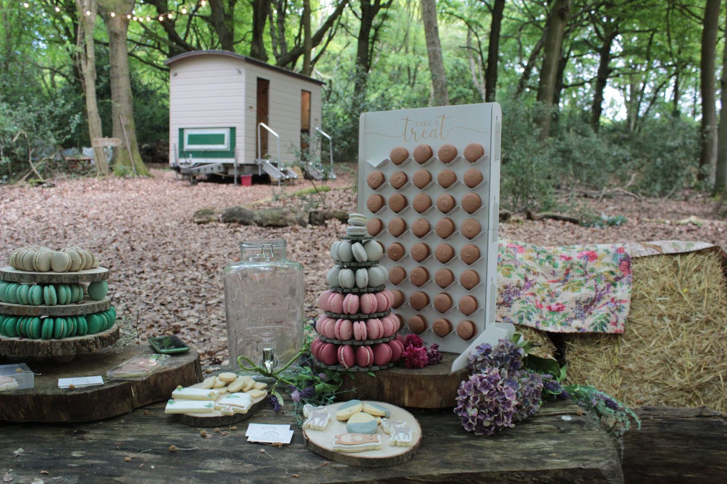 Wedding 'Take a Treat' Macaron stand